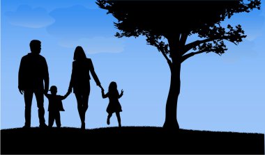 Aile silhouettes