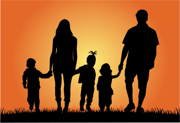 Семейные силуэты
