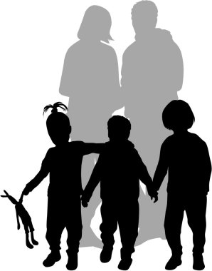 Aile silhouettes