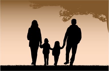 Aile silhouettes