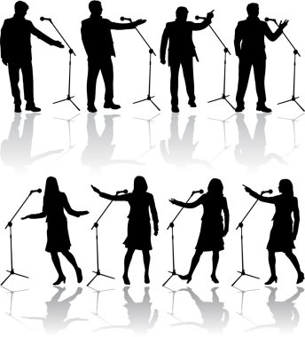 mikrofona konuşuyorum. 