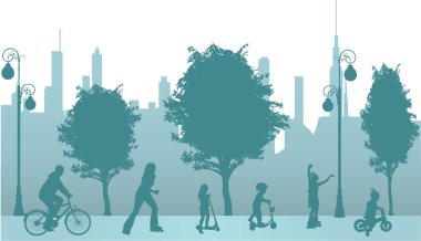 Aile silhouettes