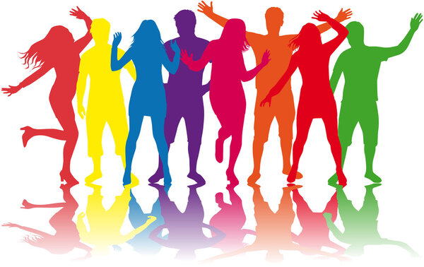 Танцующие силуэты
