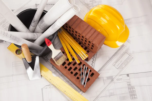 Utrustning för byggnadsindustrin — Stockfoto