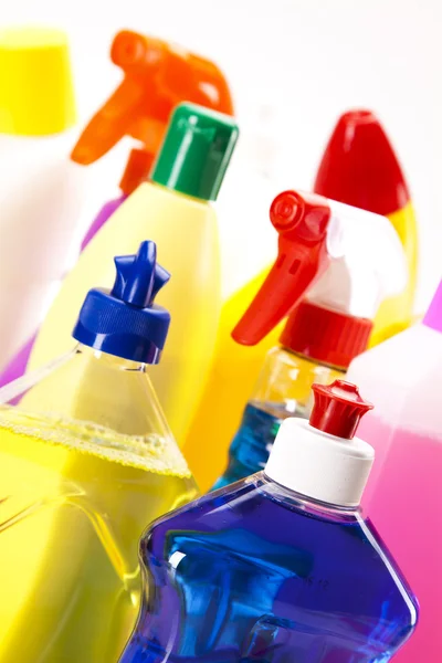 Cleaning items set — Stock Photo, Image