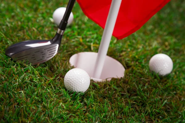 Lets play in golf! — Stock Photo, Image