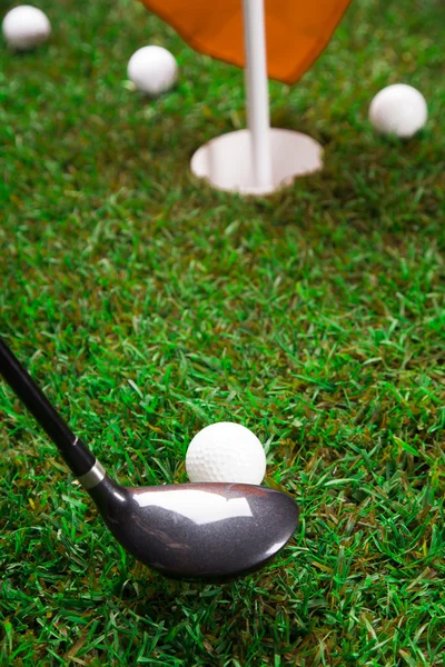 Давайте играть в гольф. ! — стоковое фото