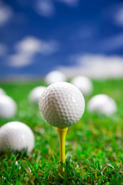 Давай играть в гольф. ! — стоковое фото
