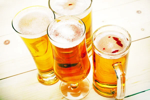 Birra fresca fredda — Foto Stock