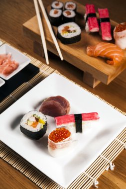 lezzetli taze sushi