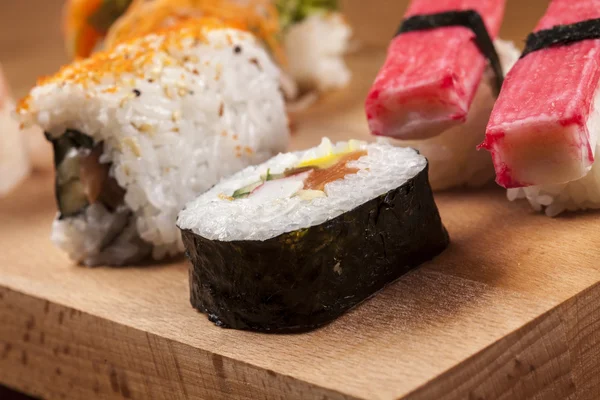 美味新鲜寿司 — 图库照片