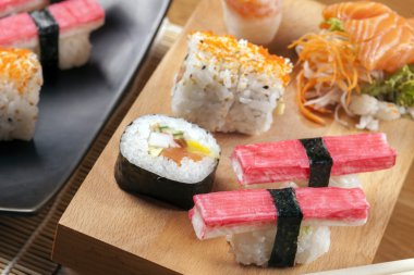 lezzetli taze sushi