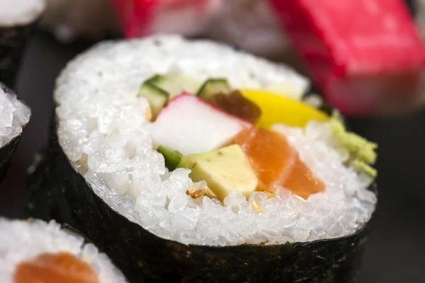Delicious fresh sushi — Stock Photo, Image