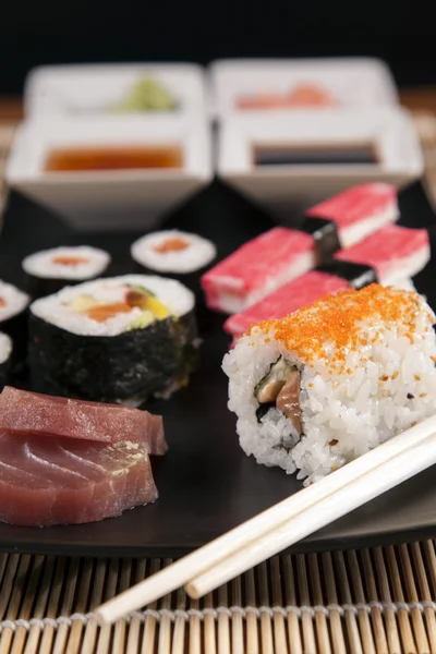 Delicious fresh sushi — Stock Photo, Image