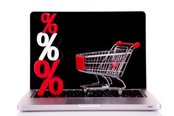 Internet-Einkaufskonzept — Stockfoto