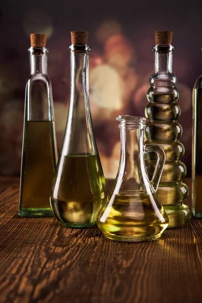 Olio in bottiglia — Foto Stock