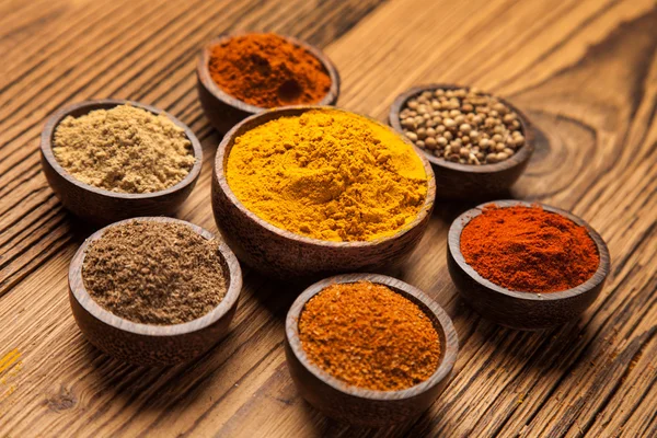 A selection of spices Royalty Free Stock Images