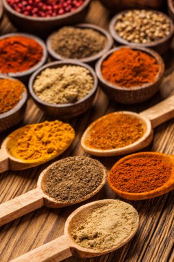 çeşitli baharatlar