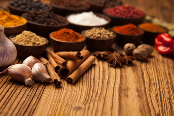 A selection of spices — Stock Photo, Image