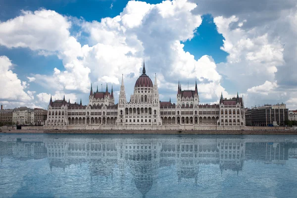 Budapest, veduta del parlamento — Foto Stock