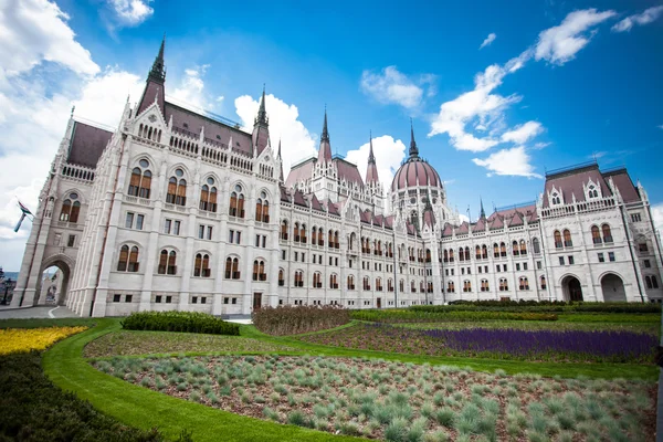 Budapest, veduta del parlamento — Foto Stock