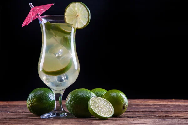 Mojito em preto — Fotografia de Stock