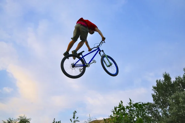 BMX acrobatiek — Stockfoto