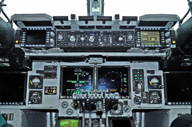 Airlifter kokpit iç