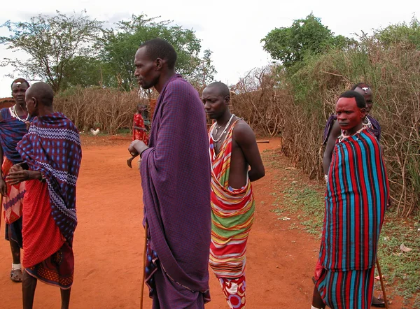 Plemienia Masai — Zdjęcie stockowe