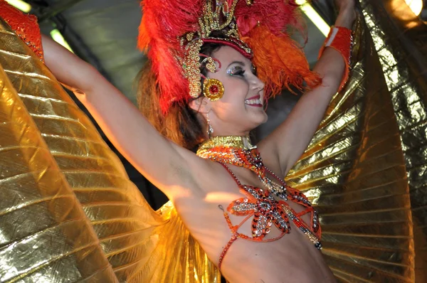 Samba dansare — Stockfoto