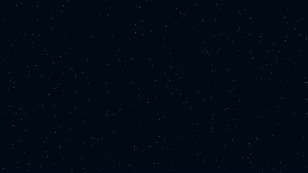 Voler à travers un champ stellaire dans l'espace .