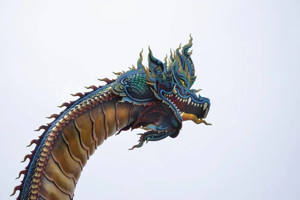 Beautiful Chinese Golden Dragon — Stock Photo, Image