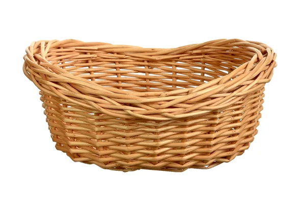 Wicker basket — Stock Photo, Image