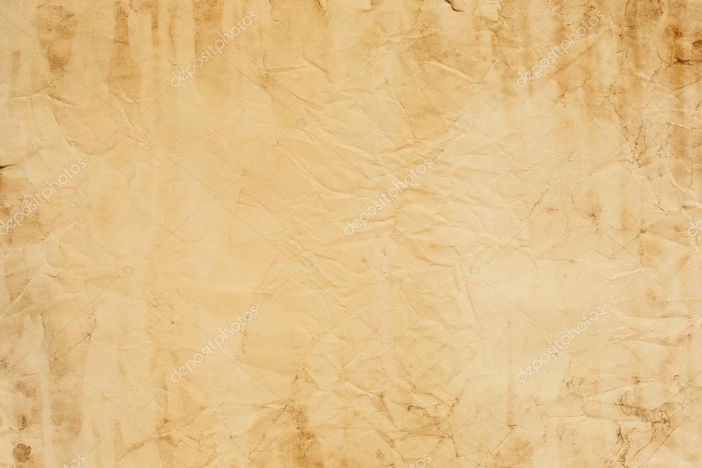 Old crumpled paper texture light brown Stock Photo by ©Ferumov 41031793