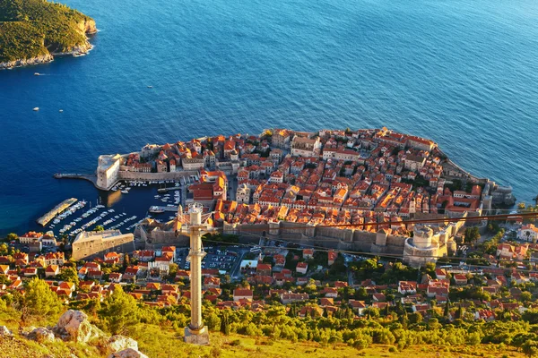 Prachtige panorama van dubrovnik, Kroatië — Stockfoto