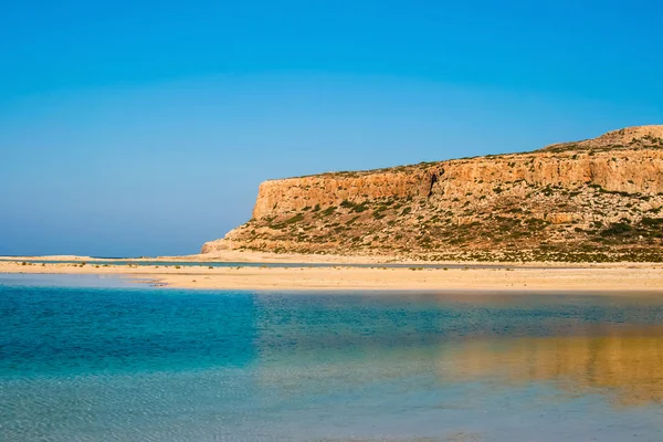 Île de Gramvousa et lagune de Balos en Crète — Photo