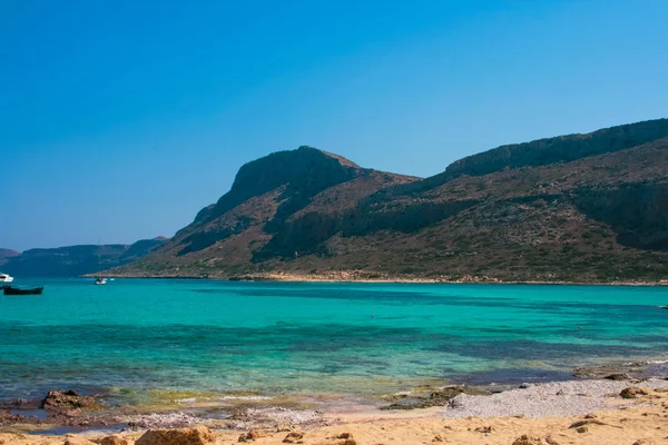 Isla Gramvousa y Laguna Balos en Creta — Foto de Stock