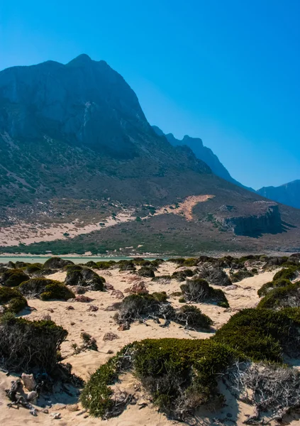 Isla Gramvousa y Laguna Balos en Creta — Foto de Stock