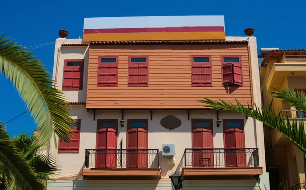 美丽的建筑，在希腊克利特岛的哈尼亚 — 图库照片