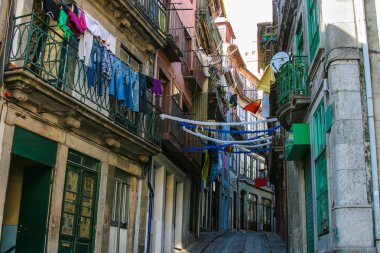 Classic bir Porto eski şehir sokak