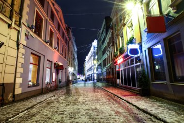 yılbaşı gecesini de eski riga, Letonya