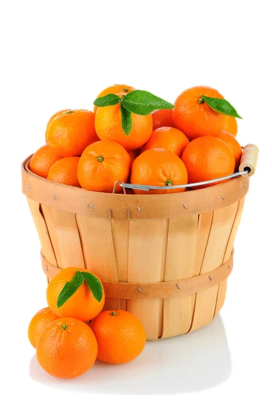 Cesto di clementine — Foto Stock