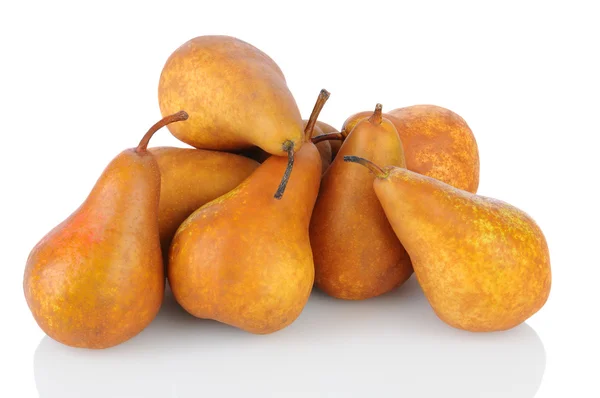 Pile of Bosc Pears — Stock Photo, Image