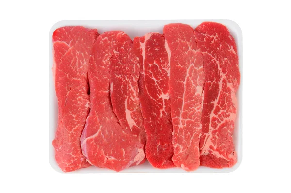 Tri-Tip Steak Strips — Stock Photo, Image