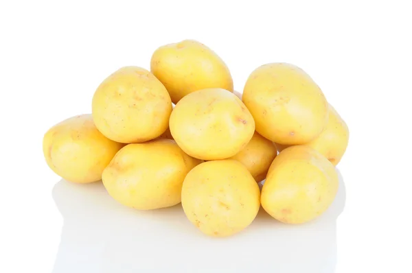 Montón de papas blancas — Foto de Stock