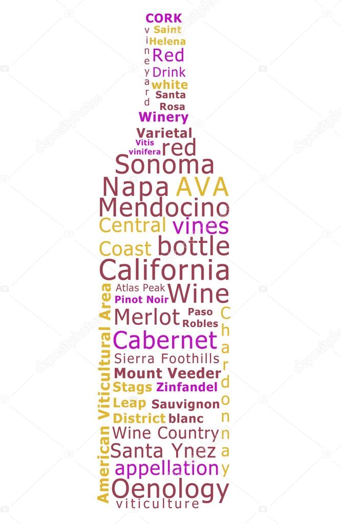 California Wine Word Cloud