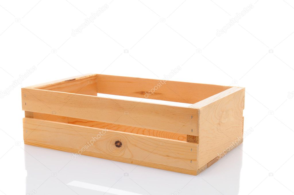 Empty Wood Crate