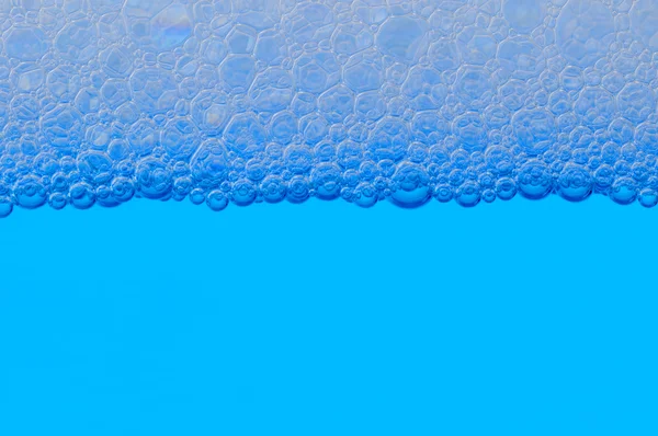 Blauwe bubbels — Stockfoto