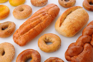 simit ve ekmekler