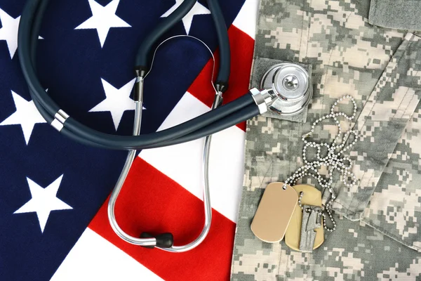 Military Health Care Concept — Stock Photo, Image